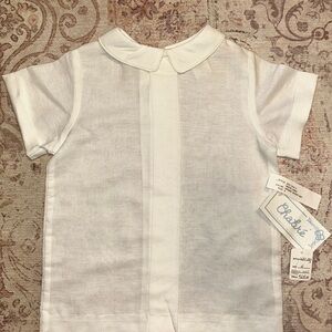 Charming White Kids Shirt by